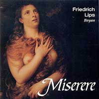 Miserere Friedrich Lips CD and MP3 Album