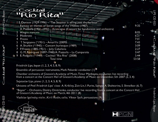 Friedrich Lips  CD022 rear cover