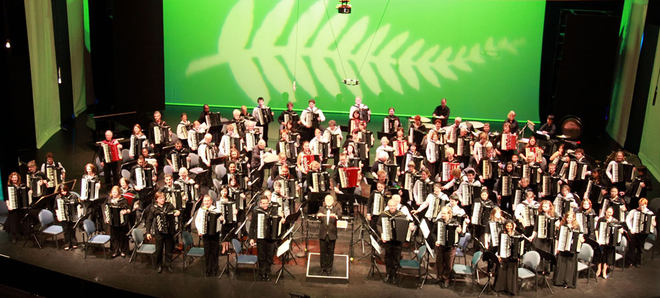 World Accordion Orchestra III conducted by Gary Daverne and Joan Sommers