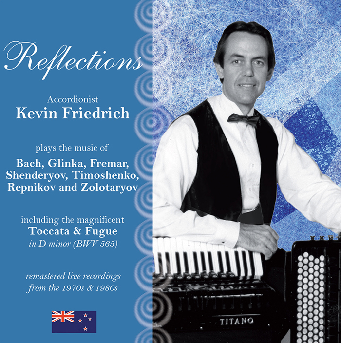 Reflections CD cover by Kevin Friedrich