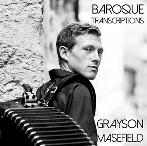 Baroque Transcriptions CD front cover by Grayson Masefield