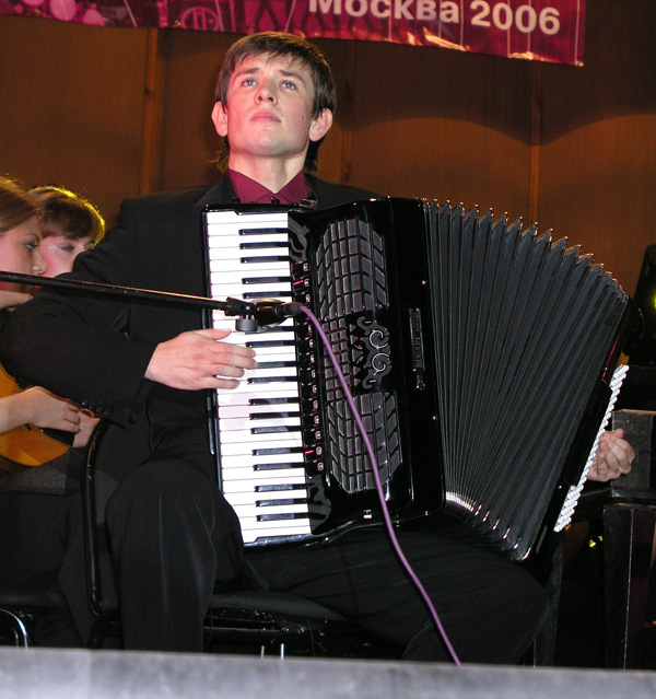 Alexander Poeluev, concert accordion artist