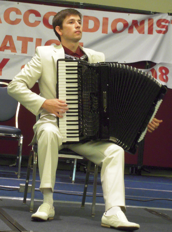 Alexander Poeluev, concert accordion artist