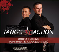 Tango Reaction CD Front Cover
