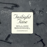MusicForAccordion.com sells accordion CD's of William Schimmel. Catalog BS001: Twilight Time. William Schimmel has an earned Doctorate of Music from The Juilliard School. He is a composer, authour, lecturer, philosopher, and virtuoso accordionist. He performs music from the classical realm to pop and has performed and recorded with every major symphony orchestra. Pop star colleagues range from Sting to Tom Waits, who says, "Bill Schimmel doesn't play the accordion; he is the accordion.