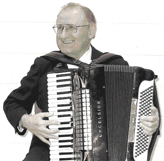 photo Vassily Glubochencko, accordion composer, accordion arranger,  accordionist,  scientist