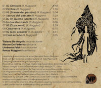 Canto di Natale album back cover