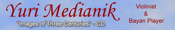 Images of Three Centuries CD header, Yuri Medianik