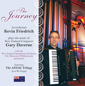 The Journey CD album cover by Kevin Friedrich